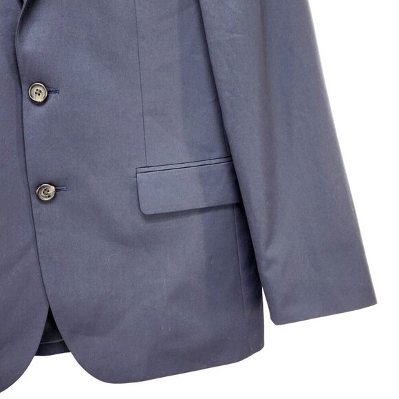 Lauren Ralph Lauren Mens Navy Blue Blazer Jacket Size 18R two button - Picture 9 of 13
